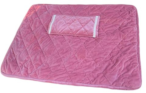 Coperta elettrica – Coperta termica senza fili, coprimaterasso elettrico | lavabile | Piumino ricaricabile tramite USB e doppio strato, cuscino riscaldante per in viaggio all'aperto