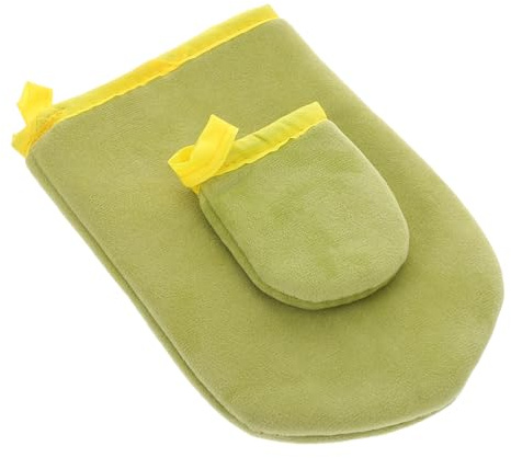 TOVINANNA Guanto Abbronzante Lavabile Dita per Applicazione Uniforme di Autoabbronzante per Donne e Distribuzione Facile di Lozione