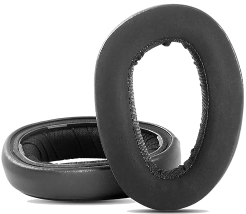 GSP670 Cuscinetti sostitutivi per padiglioni auricolari Compatibile con Sennheiser GSP670 GSP 600 GSP500 Cuffia Cuscinetti auricolari con Pelle proteica