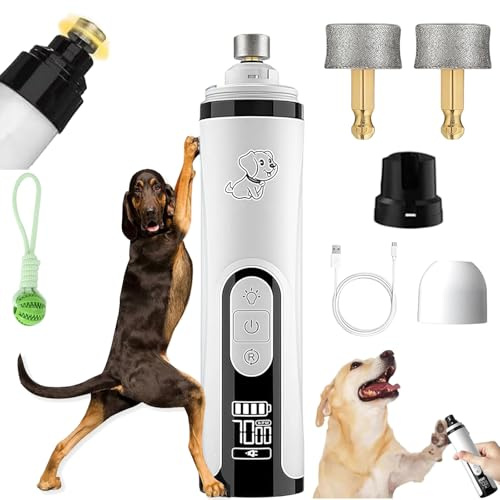 Lime Électrique, Croqpatte Coupe Griffes Chien Avec 2 Lumières Led, Coupe Griffe Ultra Silencieux, Coupe Sans Douleur, En Toute Sécurité, Pour Chien Et Chat (2pcs)