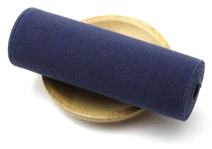 Banda elástica de colores de 2 metros y 10 cm de ancho para ropa interior, cinturón de goma suave para accesorios de costura de ropa DIY.,Azul marino,10cm