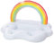 NWXZU Summer Party Bucket Arc-en-Nuage Porte-gobelet Piscine Gonflable Flotteur bière Boisson Cooler Table Bar Plateau Plage Bouée Piscine Jouets (Color : Rainbow Color)