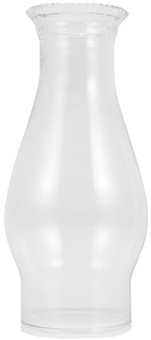 Lurrose Lampenschirm Ersatz Aus Glas Für Öllampe Retro Zylinderform Für Petroleumlampe Lampenabdeckung Für Alte Lampen Passend Für Viele Standlampen Und Innenbeleuchtung