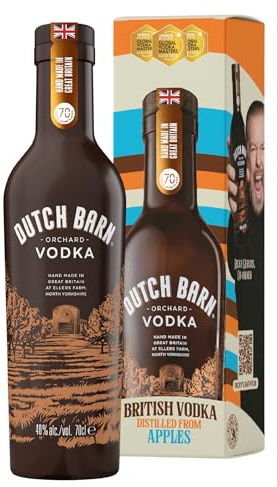 Dutch Barn Vodka With Gift Box 70cl 40% ABV Distilled From British Apples