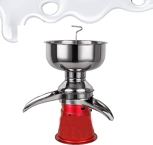 Machine à Lait laitier, écrémeuse, centrifugeuse électrique à Lait frappé au Beurre en Acier Inoxydable 21 Gal/h, séparateur centrifuge de Lait Frais 80 l/h, pour Lait de