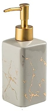 REFKIT Bathroom Hand sanitizer Bottle Hotel Toilet Shampoo Shower Gel Disinfectant Press Bottle(Khaki)