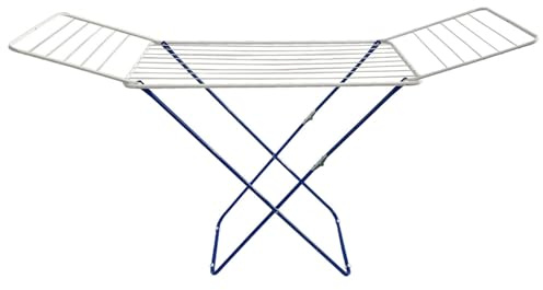 Casalinghi Sicignano Wäscheständer, ausziehbar und faltbar, aus lackiertem Stahl, praktisch 180 x 55 x 90 cm, 2,7 kg, ideal für alle Arten von Kleidung