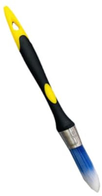 Oshhni Herramienta de pintura para bordes de pinceles, aplicadores de manchas, pincel de detalle puntiagudo, cónico para muebles, puertas de moldeado, 1.5 Centímetros