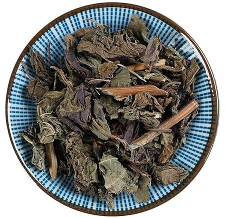Té De Perilla Té Original De China Tea Perfumado Hojas Sueltas Alivia El Resfriado Y Los Síntomas Tee De Flores Condimenta Aromatiza Y Desodoriza Verde Sin Aditivos (50g)