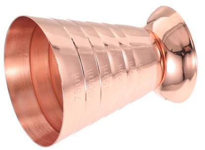 FELTECHELECTR Jigger De Cóctel De Acero Inoxidable Japonés De Vaso Medidor Preciso Para Bartenders Herramienta De Coctelera Para Bar y Cocina Accesorio De Bar Resistente y Fácil De Limpiar