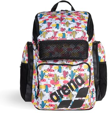Arena One Go - Mochila multideporte para nadadores y atletas, gimnasio, gran tamaño, equipo de entrenamiento, bolsa de natación para hombres y mujeres, 45 litros, Arena Desierto