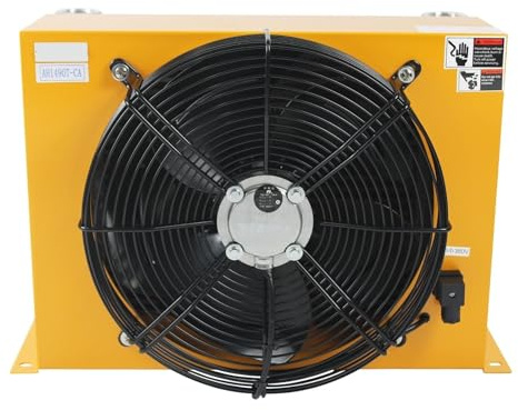 Radiatore idraulico a piastre/raffreddatore d'aria AH1490T-CA 250L/min Scambiatore di calore a piastre for sistema CNC Macchina Basso rumore(AC380)