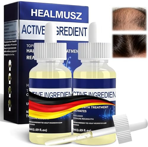 2 Piezas 50ML Serum Anticaida para el Cabello, Nutre el Cuero Cabelludo, Fortalece el Cabello, Nutre el Acelerar Crecimiento del Cabello, Fácil de aplicar para Hombres y Mujeres