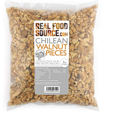 RealFoodSource Walnut Pieces 1KG