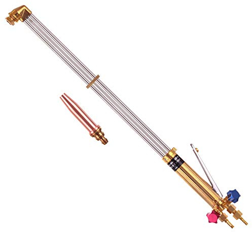 TC TECHNIC Schneidbrenner Schneiden Fackel MM-250 750mm 75cm für Gas Propan Sauerstoff mit Düse 5/64 PNME 50-100mm