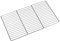 Forgast Griglia GN 1/1 in Acciaio Inox, Dimensioni 53x32,5 cm, Griglia Gastronorm, Griglia di Ricambio da Forno per Barbecue, Griglia Sostitutiva, Facile da Pulire, Lavabile in Lavastoviglie