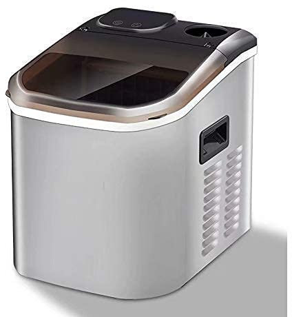 Macchina per la Produzione di Ghiaccio, Macchina per Il Ghiaccio da banco, Nuovo Modello Compatto, 25 kg di Ghiaccio 24 Ore di assunzione di Acqua in Bottiglia