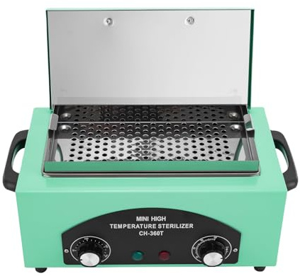 Heißluftsterilisator, Intelligente Hochtemperatur-Sterilisator Temperatur Einstellbar Heißluft-Sterilisator, Nagelwerkzeug-Sterilisator，Restaurants Friseure
