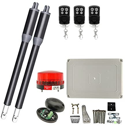 Motor Puerta Corredera, 20 0KG Accionamiento de brazos del abridor de la puerta de giro eléctrico con el control remoto múltiple Opcional Inicio Garaje Garaje Operador de puerta del operador Accionado