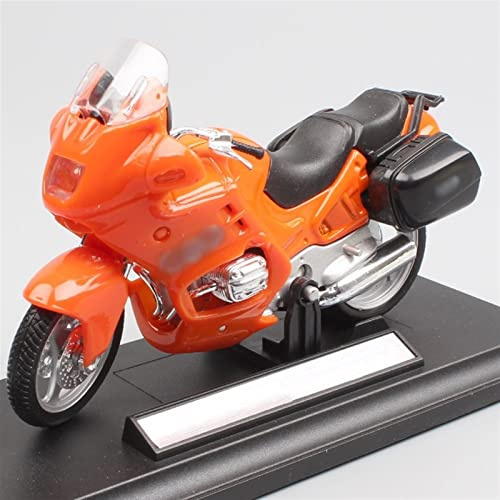 1/18 Skala Motorcykel Touring Rider Moto Cykel Modell Cruiser Diecast Leksak För Samlarobjekt För BMW R1100RT