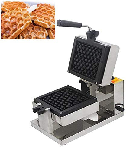 CGOLDENWALL Waffeleisen-Maker Waffeleisen Waffeleisen Waffeleisen Rotary Baker Antihaftbeschichtung Platten 50-250 °C Temperatureinstellung Intelligentes Timing