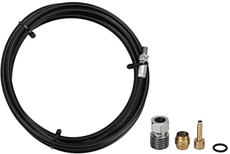 Fahrradbremsschlauch-Kit, 2 M Hydraulischer Scheibenbremsschlauch mit Verbindungseinsatz für Magura MT2 MT4 RACE DIY-Reparaturmodifikation