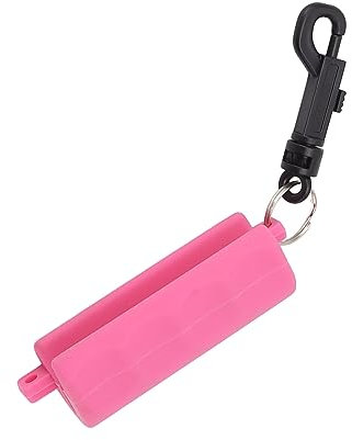 Qcwwy Bogenschießen-Pfeilzieher, rutschfest, Starke Haltbarkeit, Silikon-Pfeilzieher, Fingerrillen mit Gürtelclip für Traditionellen Bogen (Lila)