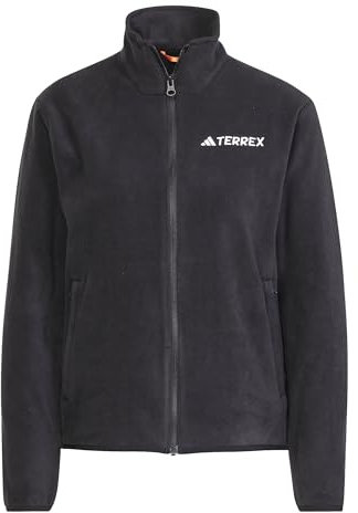 adidas Damen Terrex Multi Essentials Full Zip Fleece Jacket, Black, XS