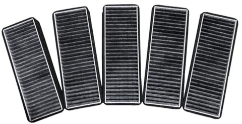 nnenraumfilter mit Aktivkohle Luftfilter/Passend for -Polo Gol Jettas Santana 2011-2019 Skoda Fabia Rapid 2011-2021 Auto-Außenkohlefilter