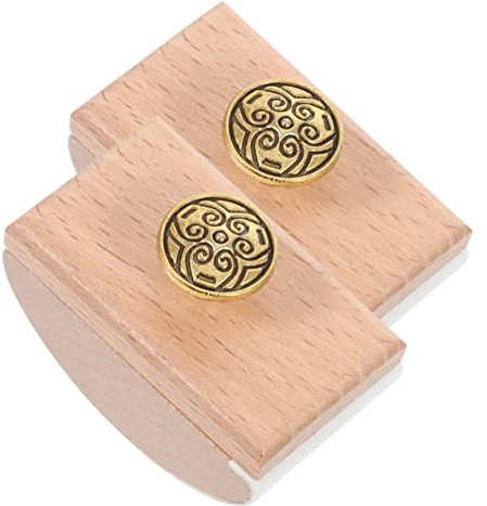 SEWACC 2stücke Holz Rocker Blotter Tintentrockner Schnell Trocknendes Absorptionswerkzeug Für Füllfederhalter Schriftstücke Ergonomisch Und Tragbar Geeignet Für Schule Büro Und Kalligrafi