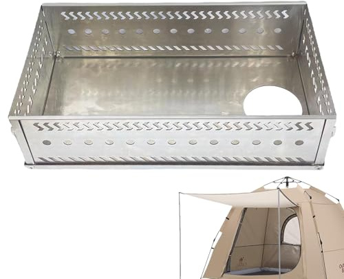 Supporto per pietra da sauna, stufa a legna in acciaio, supporto per | pietra per stufa sauna, cestino in pietra per sauna, cestino per fuoco a carbone, cestino per pietra per riscaldamento a