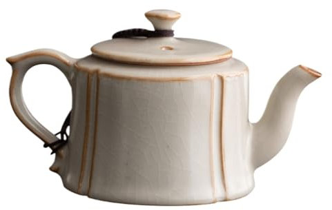 MOKLYF Tetera RU Kiln Tetera Negra Tetera doméstica Tetera Individual de cerámica Juego de té Kung Fu con Filtro Tetera Tetera(