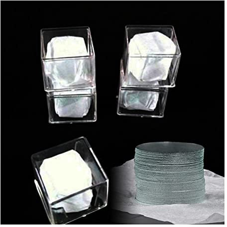 Zubehör für Labormikroskope Objektträger aus Glas, 12 mm, 13 mm, 14 mm, 15 mm, 16 mm, 18 mm, 19 mm, 20 mm Durchmesser, rund, Objektträger aus Glas, 100 Stück/Box(18mm)