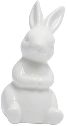 Cabilock Mini Tier Figur Aus Keramik Kreative Tischdekoration Für Zuhause Und Büro Handgefertigtes Kunstwerk Weiß A-Style