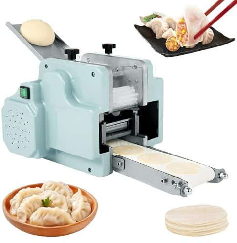 Eastnmythet Rundform-Teigtaschenmaschine, Elektrische Teigtaschenverpackungsmaschine, Teigtaschenhautmaschine für Teigtaschen, Wonton, Gedämpfte Gefüllte Brötchen,7cm/2.76in