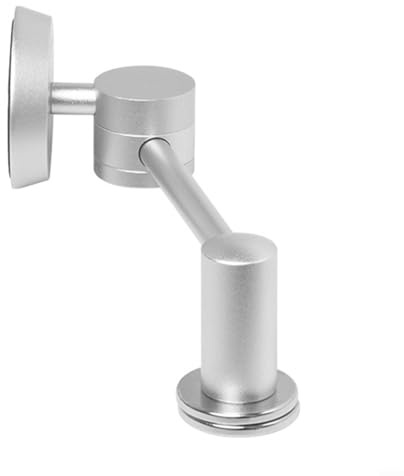 Aluminium Puck Screen Holder for Coffee with Strong Magnetic Force and Flexible Adjustable Angles, Coffee Filter Storage Rack(Sliver)