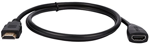 Tomantery Il Cavo di Prolunga 1.4 Maschio-femmina Placcato Oro Ad Alta velocità Supporta 1080P e 3D per Lettori Televisori 3D, 1,8 M