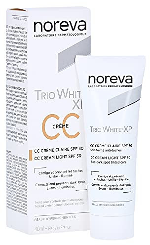 Noreva Trio White XP CC Claire Cream SPF30, 40 ml