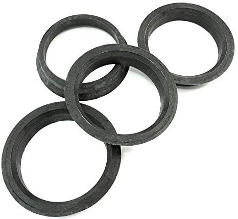 Borbet 4x Zentrierringe 72 5 63 4/72,5 auf 63,4 kompatibel mit Ford Volvo