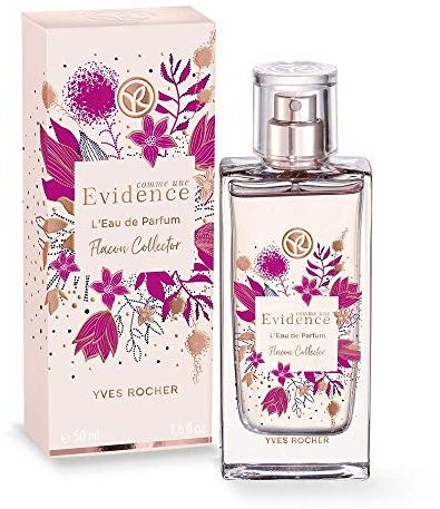 Yves Rocher COMME UNE EVIDENCE Eau de Parfum Limitierte Edition, blumiges Parfüm mit Bergamotte, 1 x Zerstäuber 50 ml