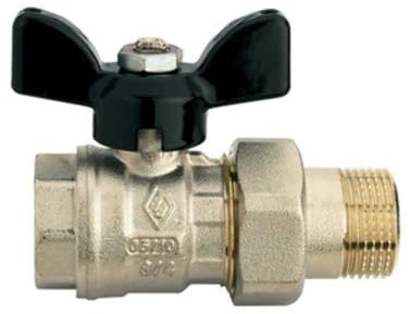 VALVOLA A SFERA A PASSAGGIO TOTALE FIL. F RACCORDO PER COLLETTORI 1 x 1