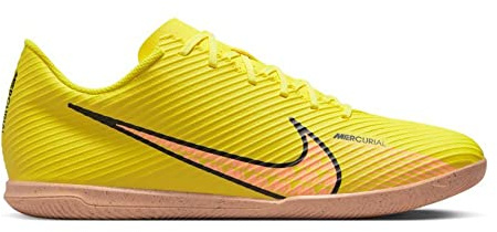 Nike Indoor/Court Soccer Shoes Mercurial Vapor 15 Club Ic, Yellow Strike/Sunset Glow, DJ5969-780, 42.5 EU (9 US)