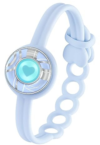 TOTWOO Pärchenarmbänder mit Vibration & Leuchten - Silikon Partnerarmbänder für Fernbeziehungen, Geschenk für Mutter-Tochter & Schwesternpaare zur Distanzberührung, Bunte Farben