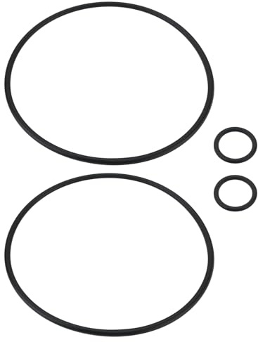 Briny River 2 Sets of Sink Faucet Filters Faucet Filters Seal Ring Replacement Compatible with PUR Plus Horizontal and Vertical Faucet Filter Systems 12x9mm 60x56mm