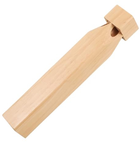 TOYANDONA Silbato De Madera Tren Musical Obsequio De Fiesta Cumpleaños Juguete Sonoro Para Madera De Diseño De Tren Para Fiestas Temáticas y Educativos