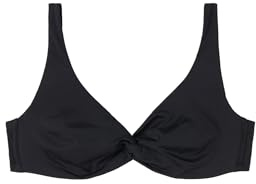 CALZEDONIA Woman's Balconette Swimsuit Top Indonesia in Black, Size XL
