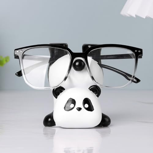 Generisch Panda Form Brillenhalter, Harz Brillenständer, Lustige Desktop Organizer, Dekorative Brillenständer, Sonnenbrillen-Präsentationsständer Für Büro, Schreibtisch, Zubehör