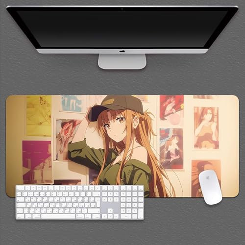 HDkxbf Alfombrilla De Ratón For Juegos De Anime, Ordenador Portátil, Alfombrilla De Escritorio De Anime, Impermeable Y Antideslizante(Djysn-43,900x400mm)