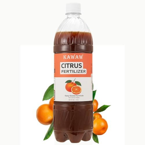 Premium Bio Zitrusdünger Flüssig 1L - Natürlicher Pflanzendünger für Zitronenbaum, Olivenbaum & Mediterrane Pflanzen, Fördert Wurzelwachstum