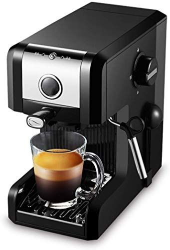 Machine à Café Espresso Machine à Café 20 Bar, Capuccino, Mousse de Lait Moussant, 1250W, Capacité de Buse à Vapeur 0.97L Plateau Goutte-À-Goutte Amovible Compatible avec la Préparation Des Boissons